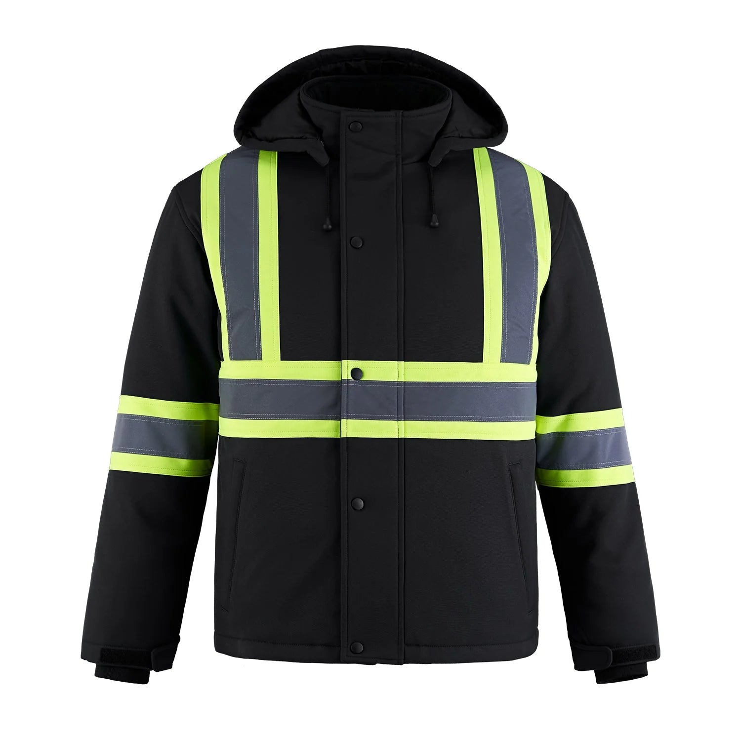 Freightliner - Hi-Vis Insulated Softshell w/ Detachable Hood